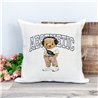 Printed Country Canvas Cushion Cover -  Tedcush1