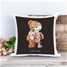 Printed Country Canvas Cushion Cover -  Tedcush3