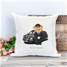 Printed Country Canvas Cushion Cover -  Tedcush6