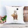 Printed Country Canvas Cushion Cover -  Tedcush7