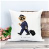 Printed Country Canvas Cushion Cover -  Tedcush11