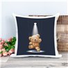Printed Country Canvas Cushion Cover -  Tedcush17