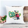 Printed Country Canvas Cushion Cover -  Tedcush19