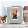 Printed Country Canvas Cushion Cover -  Tedcush37