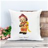 Printed Country Canvas Cushion Cover -  Tedcush54