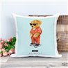 Printed Country Canvas Cushion Cover -  Tedcush56