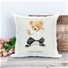 Printed Country Canvas Cushion Cover -  Tedcush63