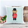 Printed Country Canvas Cushion Cover -  Tedcush65