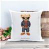 Printed Country Canvas Cushion Cover -  Tedcush67