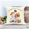 Printed Country Canvas Cushion Cover -  Tedcush75