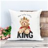 Printed Country Canvas Cushion Cover -  Tedcush80
