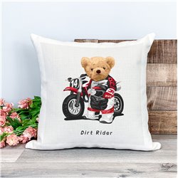 Printed Country Canvas Cushion Cover -  Tedcush82