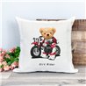 Printed Country Canvas Cushion Cover -  Tedcush82