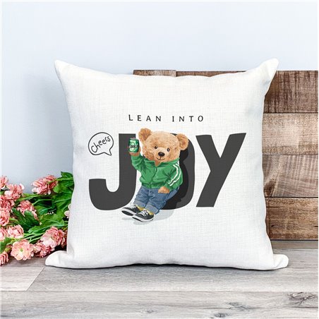 Printed Country Canvas Cushion Cover -  Tedcush89