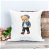 Printed Country Canvas Cushion Cover -  Tedcush99