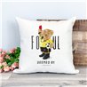 Printed Country Canvas Cushion Cover -  Tedcush104