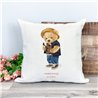 Printed Country Canvas Cushion Cover -  Tedcush115