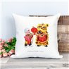 Printed Country Canvas Cushion Cover -  Tedcush117