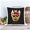 Printed Country Canvas Cushion Cover -  Tedcush133