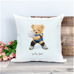 Printed Country Canvas Cushion Cover -  Tedcush137