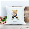 Printed Country Canvas Cushion Cover -  Tedcush137