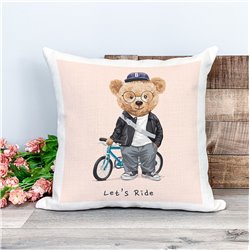 Printed Country Canvas Cushion Cover -  Tedcush138