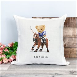 Printed Country Canvas Cushion Cover -  Tedcush167
