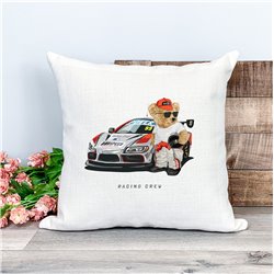 Printed Country Canvas Cushion Cover -  Tedcush170