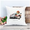 Printed Country Canvas Cushion Cover -  Tedcush170