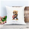 Printed Country Canvas Cushion Cover -  Tedcush175