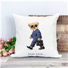Printed Country Canvas Cushion Cover -  Tedcush177