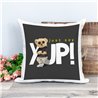 Printed Country Canvas Cushion Cover -  Tedcush180