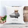 Printed Country Canvas Cushion Cover -  Tedcush181
