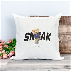 Printed Country Canvas Cushion Cover -  Tedcush191