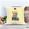 Printed Country Canvas Cushion Cover -  Tedcush195