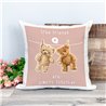 Printed Country Canvas Cushion Cover -  Tedcush212