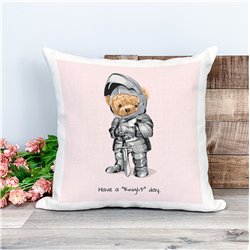 Printed Country Canvas Cushion Cover -  Tedcush219