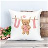 Printed Country Canvas Cushion Cover -  Tedcush222