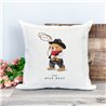 Printed Country Canvas Cushion Cover -  Tedcush227