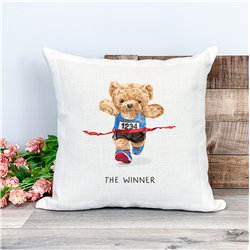 Printed Country Canvas Cushion Cover -  Tedcush228