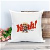 Printed Country Canvas Cushion Cover -  Tedcush229