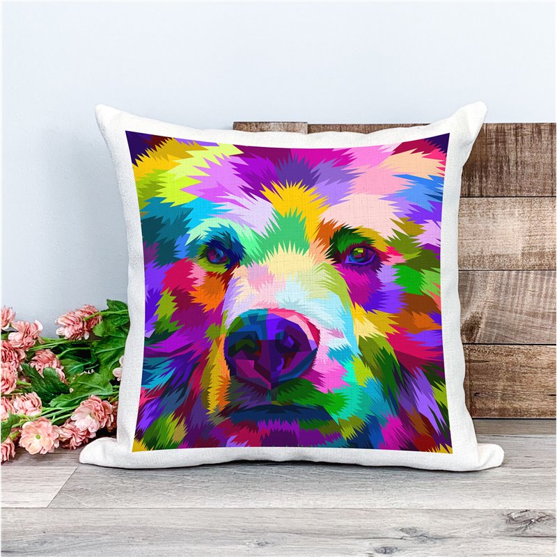 Printed Country Canvas Cushion Cover -  Mcacush 2