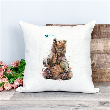 Printed Country Canvas Cushion Cover -  Mcacush 3