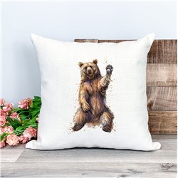 Printed Country Canvas Cushion Cover -  Mcacush 4