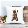 Printed Country Canvas Cushion Cover -  Mcacush 4