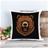 Printed Country Canvas Cushion Cover -  Mcacush 6