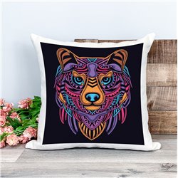 Printed Country Canvas Cushion Cover -  Mcacush 8