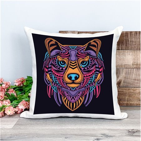 Printed Country Canvas Cushion Cover -  Mcacush 8