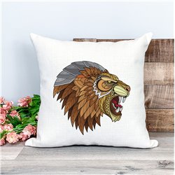 Printed Country Canvas Cushion Cover -  Mcacush 21