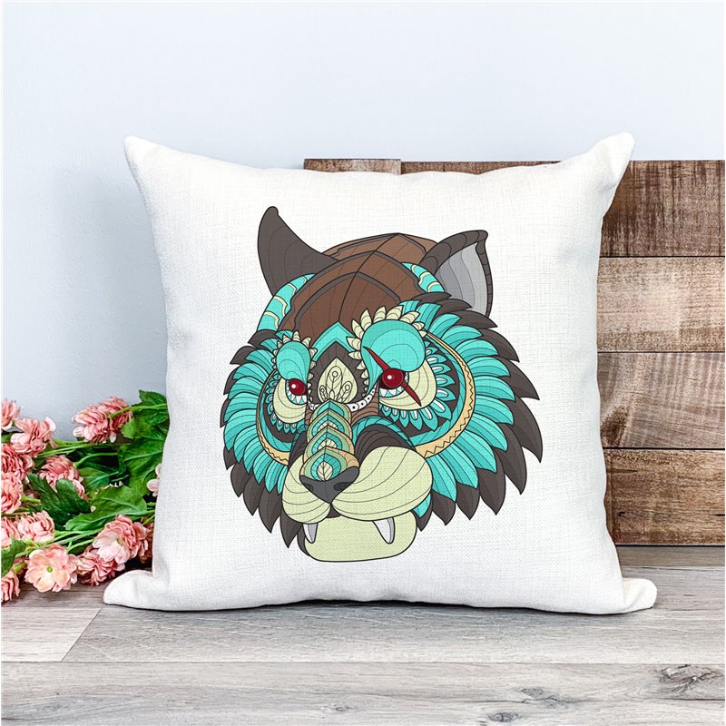 Printed Country Canvas Cushion Cover -  Mcacush 22